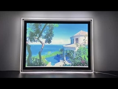 80000hrs Led Light Box Frame Exhibition Display Backlit Light Box RoSH