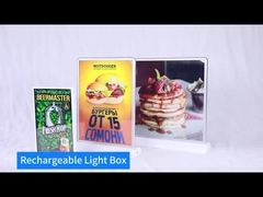 Have you ever seen this tiny rechargeable desktop light box?