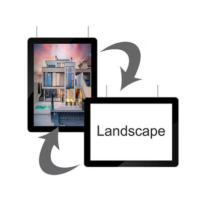 Buy Real Estate Window Brand Display KWS-BD-A4 Backlit Acrylic LED Light Box online manufacture