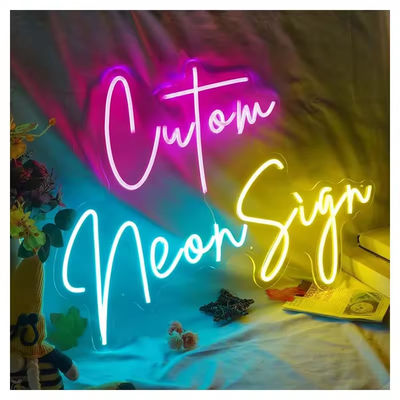 Buy Pink Purple White Romantic Flex High Brightness Neon Logo Sign Led online manufacture