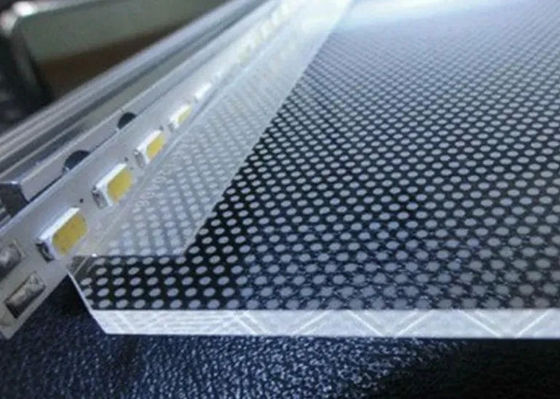 Buy Custom Transparent 5Mm Acrylic Light Guide Plate Led Panel Light Pmma online manufacture