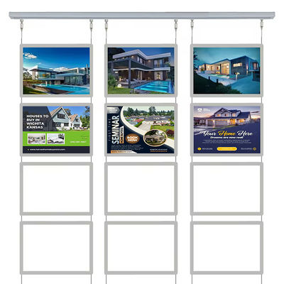 Buy A4 Crystal Light Box Company Sign Wall Acrylic 2835 Led Advertising Light Box online manufacture