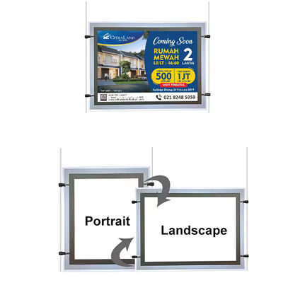 Buy OEM Hanging Acrylic Led Sign Board Crystal LED Ultra Thin Led Light Box Tracing Pad online manufacture
