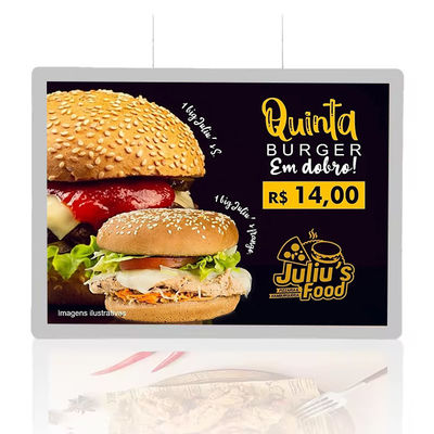 Buy Real Estate Advertising Light Boxes Frame Hanging Light Box Slim Crystal LED Light Box online manufacture