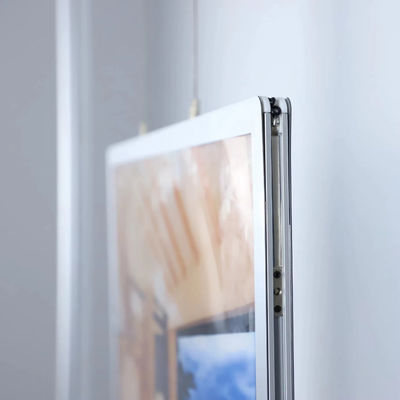 Buy Clip Design Adverting Light Box 2500 Lux Poster Light Box  With 2835 LED Strip online manufacture