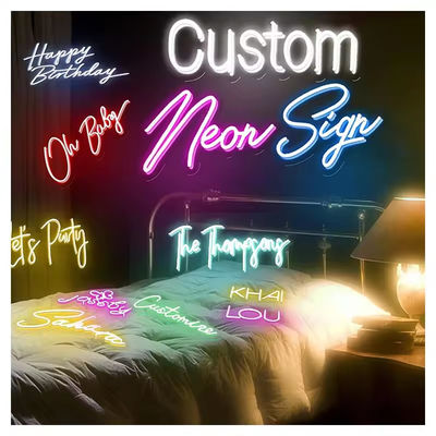 Buy 15MM 10mm Tube  Neon Led Light Sign Vertical Horizontal Hanging 12V Light Up Name Sign online manufacture