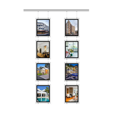 Buy Acrylic Panel Crystal Light Box 6W - 10W Real Estate Window Display 5000Lux Brightness online manufacture