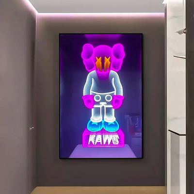Buy Customized 3D Mirror Neon Sign Party Decoration Multicolor RGB Led Neon online manufacture