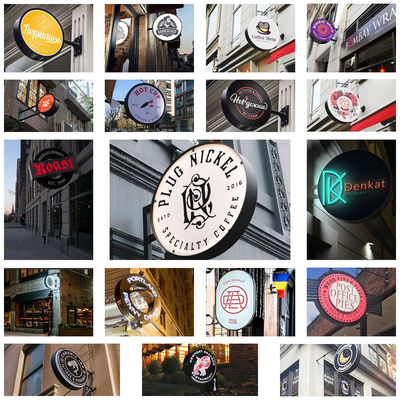 Buy 240V Outdoor LED Signage 80000Hrs - 100000Hrs Exterior Light Box Sign online manufacture