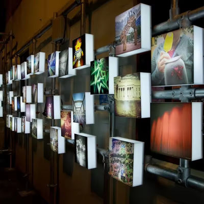 Buy Ultra Thin Advertising Led Light Box Sign Snap Advertising Light Box Fabric online manufacture