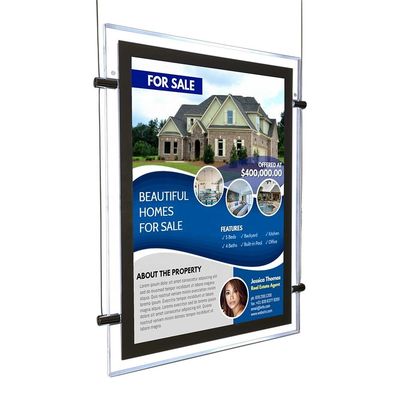 Buy Brand Showcase Acrylic Slim Illuminated Crystals Led Lightbox online manufacture