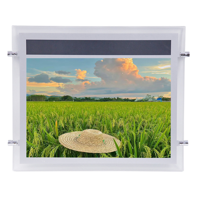 Buy SMD LED Crystal Light Box Silver Advertising Neon Box 2835 LED Strip Acrylic Panel online manufacture