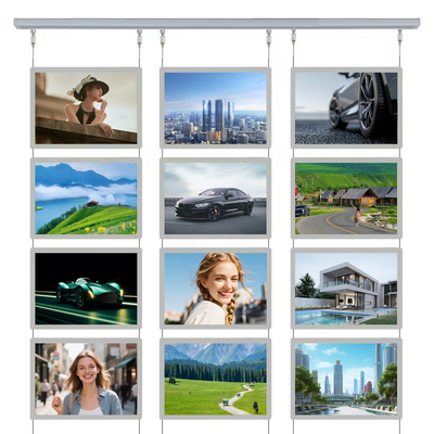 Buy Custom Crystal Led Light Box 80000hr Clear Acrylic Backlit Advertising Light Boxes online manufacture
