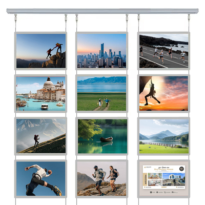 Buy 12V 24V Crystal Light Box LED Lighting Sign Board For Real Estate Window Display online manufacture