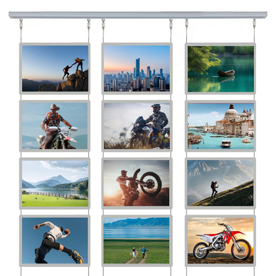 Buy A1 A4 Black Paper Adverting Light Boxes Printing Lightbox Display A4 Light Box For Business online manufacture