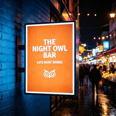 Buy Custom Double-Sided Waterproof LED Lightbox with 100,000 Hours LED Lifespan for Outdoor Advertising online manufacture