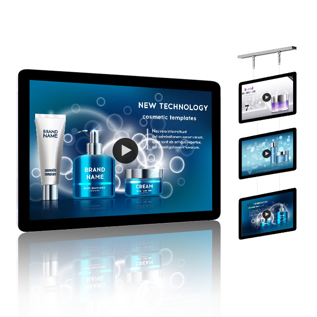 Digital Informaton Display 21.5 Inch Wall Mount Android Digital Information Display Video Wall ...