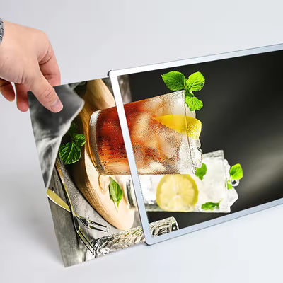 DC12V DC24V Dynamic Light Box RoSH Lightbox Advertising Displays