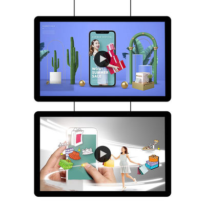 Indoor 15.6 Inch 21.5 Inch LCD Digital Signage , Advertising Screen Digital Signage