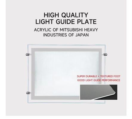 12 or 24V Hanging Light Box for Real Estate Agencies Advertising Display