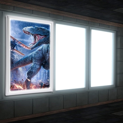 LED Backlit Movie Poster Frame Lightbox Art Picture Light Box Sign