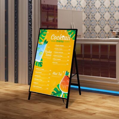 Ultra-thin Sturdy and Durable Installation-free LED Advertising Light Box for Indoor and Outdoor Use